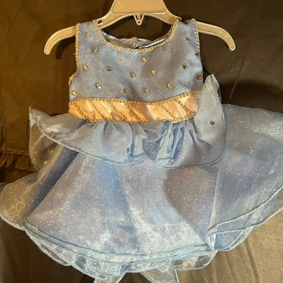 Always Angles | Dresses | Baby Blue Formal Dress Size 69 Months | Poshmark